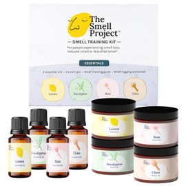The Smell Project Smell Training Kit - Olfactory Training Kit with 10ml Real Essential Oils - Smell Therapy for Smell Loss