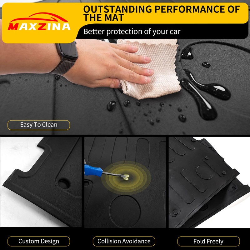 Maxzina Truck Bed Mat Compatible with 2022 2023 2024 2025