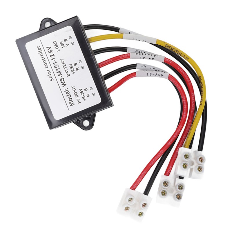 MPPT Solar Controller 150W 10A Photosensitive Night Load Output Solar
