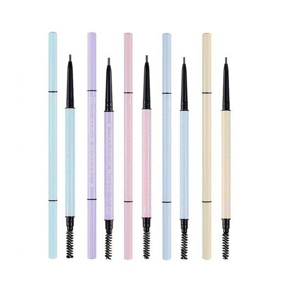xixi Double Ended Eyebrow Pencil, Waterproof, Long Lasting, Smear Resistant,