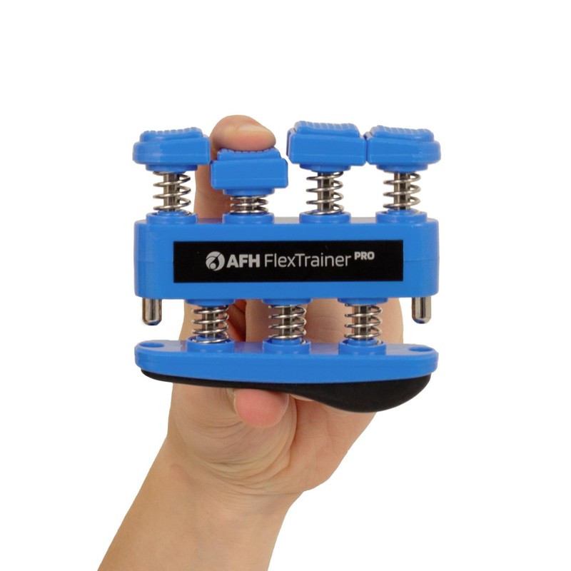 AFH FlexTrainer Pro Hand Trainer Finger Trainer Black = Extra