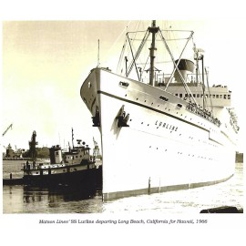 SS  LURLINE .... Matson Line... ocean liner