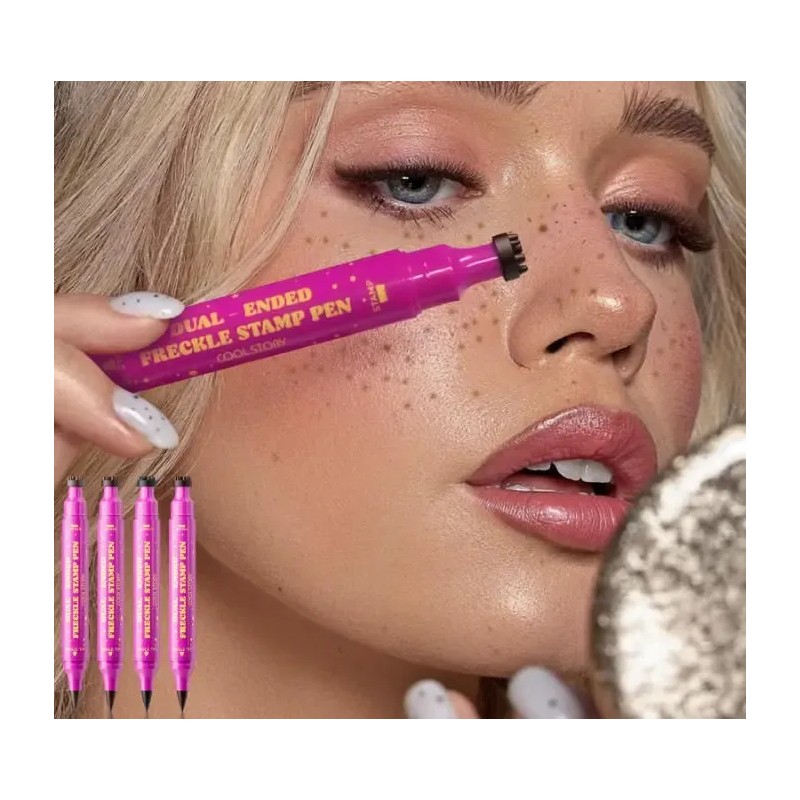 Lápiz Para Pecas 3n1 Con Doble Punta Y Sello Para