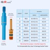JRready ST5240-HT250 Connector Inspection Tool Kit,16 Pcs Contact Socket&Pin Tester