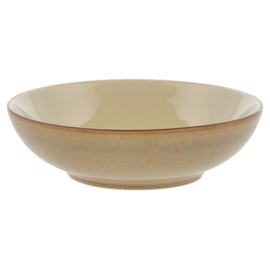 BITZ Pasta Bowl for Pasta and Salads Diameter 20 cm Stoneware Wood / Sand