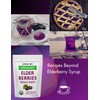 Organic Elderberries Dried Bulk | Whole European Elderberry Dried, Wildcrafted