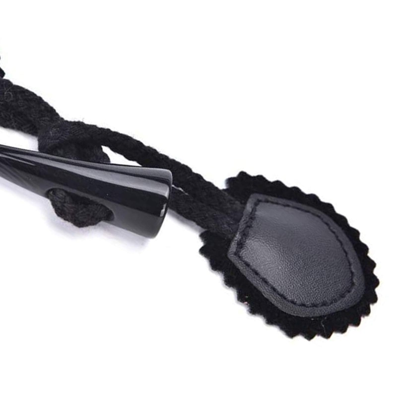 freneci 4 Pairs Leather Horn Toggle Closure Buttons Coat Jacket