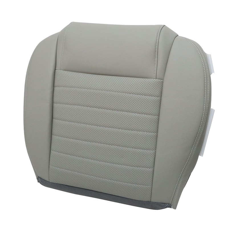 Priprilod Driver and Passenger Side Bottom Replacement Leather Perforated Seat