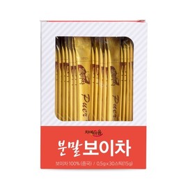 Chaye Maeul 차예마을 바로녹는 운남성 보이차 가루 추출 분말 30스틱.. Cha Ye Maeul Instant Dissolving Yunnan Pu-erh Tea Powder 30 Sticks