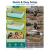 50" Foldable Sandbox for Outdoor, Heavy Duty Oxford Cloth Portable