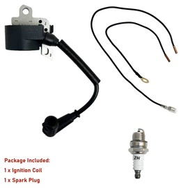 NewJ's Ignition Coil Fit for STIHL 024 026 028 029 034 036 038 044 048 MS240 MS260 MS290 MS310 MS360 MS390 MS440 MS640 Chainsaw Part NO. 0000 400 1300, 0000-400-1300