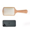 TAN MUJIANG 譚木匠 Wood Hair Brush FSC Certified Beach Wood