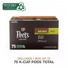 Peet's Coffee Decaf Dark Roast K-Cup Pods, House Blend (75