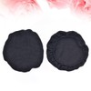 Mobestech 30pcs Headset Cover Black Earmuff Cushions for Headphones Dustproof