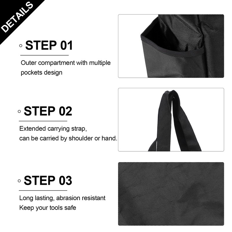 Garden Tool Carrying Bag Portable Oxford Cloth Multifunctional Tool Storage