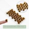 Attuslla Miniature Flower Clusters Static Grass Tufts Artificial Grass Terrain