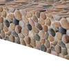 FVABO Stone Rock Party Tablecloth Decorations, Realistic Pebble Table Cover