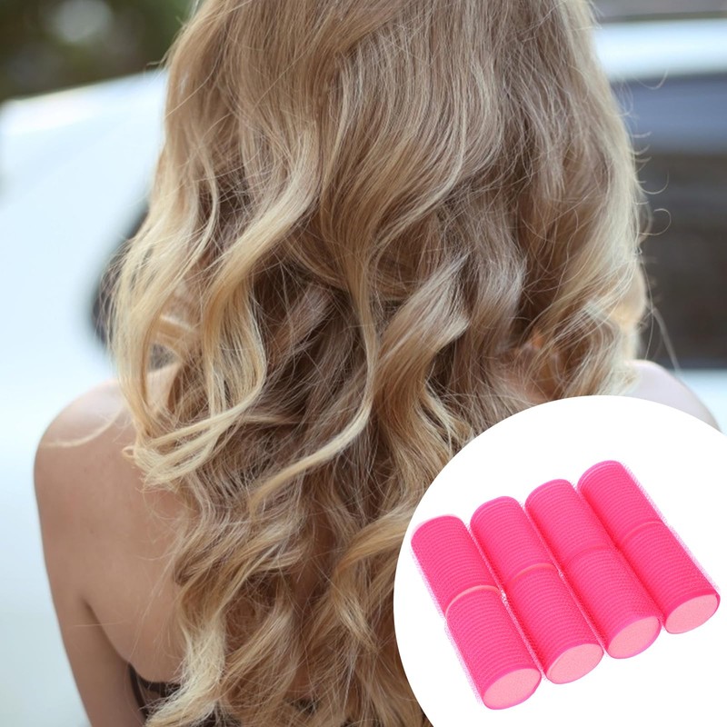 Uonlytech 8pcs Hair Sponge Curlers Hair Rollers Set Self Grip