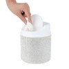 KEYPOWER Bling Rhinestone Mini Plastic Trash Can Cute Small Waste