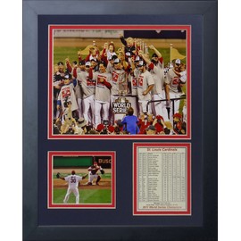 Legends Never Die 2011 St. Louis Cardinals Podium Framed Photo Collage, 11x14-Inch, (11020U)