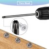 Teocpai 8Pcs Torx Security Screwdriver Bits Set 200mm Magnetic Torx