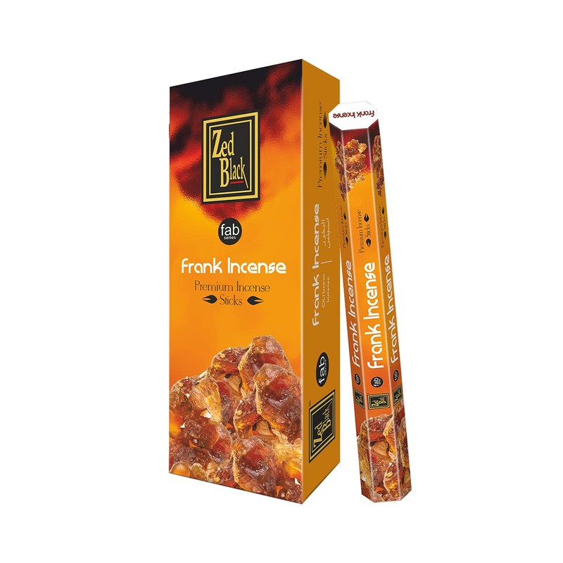 ZED Black Frank Incense Sticks - 20 Incense Sticks per