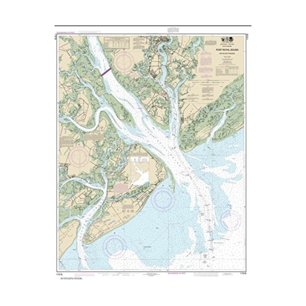 NOAA Chart 11516-Port Royal Sound and Inland Passages - Water-Resistant