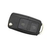 2 Button Remote Flip Folding Car Key Shell for VW