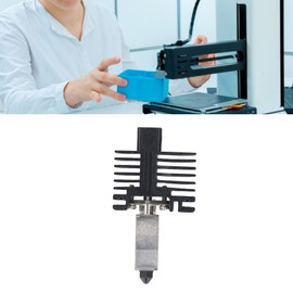 Upgrade Hotend Kit for P1P P1S 3D Printer, Detachable 0.4mm Hardened Steel Nozzle, 3D Printer Extruder Hot End Assembly with 2510 Fan for P1P P1S Replacement