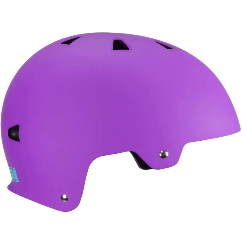 Harsh ABS Scooter Skateboard Helmet - Purple (Medium (55cm -