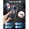 64GB Rechargeable LCD Digital Audio Sound Voice Recorder Dictaphone MP3