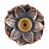 Colourful Resin Lotus Backflow Burner - 4.5cm x 7cm (1