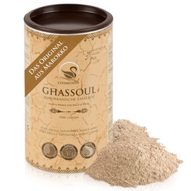 Cosmundi Ghassoul Moroccan Lava Mineral Clay for Hair/Body Care, Face Mask and Exfoliator 1000 g