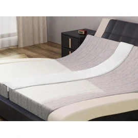 ENITYA Split King Gap Filler for Adjustable Bed, Twin to King Converter with Removable Washable Cover, Twin Mattress Connector for Guest Stayover/Family Room/Vacation Rentals(75" L x 10" W)
