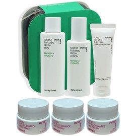 Innisfree Forest for Men Fresh Skin Care 2-piece Set+ / 이니스프리 포레스트 포맨 프레시 스킨케어 2종 세트+