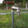 Lever Outside Tap, IBC Tank Adapter Brass Bib and Tap