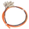 Fiber Optic Cable 1 Meter 12 Strand Multimode Low Insertion