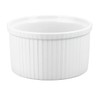 Pillivuyt Porcelain 8-Cup, 7-1/4-Inch Deep Classic Pleated Souffle Dish