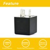 GROBARPART 3 Pin H42675031 Led Turn Signal Flasher Relay