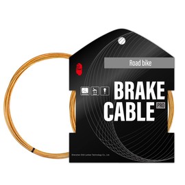 Chooee Bicycle Pro Brake Cable for Shimano/SRAM Universal Premium Brake Cable 1700 mm/2100 mm/2800 mm for Road Bike Brake Cable 2 x 1700 mm