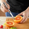 2PCS Grapefruit Knife, Curved Serrated Grapefruit Knife, Stainless Steel Kiwi