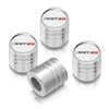 iPick Image for Dodge Jeep SRT-8 White on Silver Aluminum