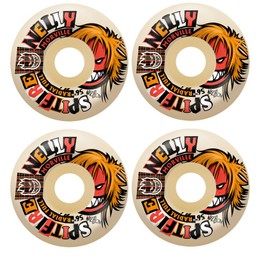 Spitfire Skateboard Wheels 56mm F4 99A Radial Full Nelly Morville Rough Cut Natural
