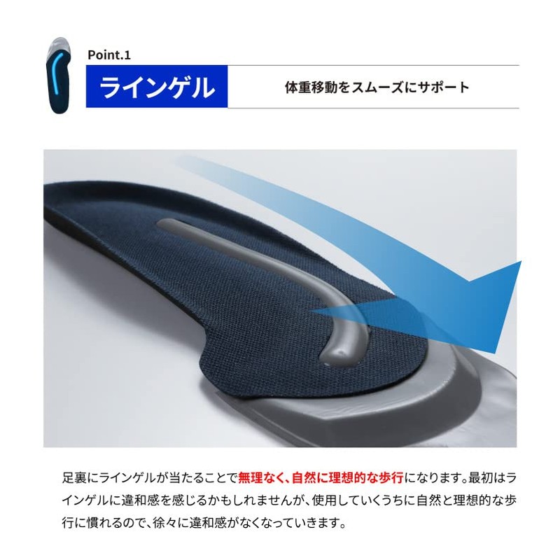 Proidea Walking Teacher Insole Slim Air (L: 9.4 - 9.6