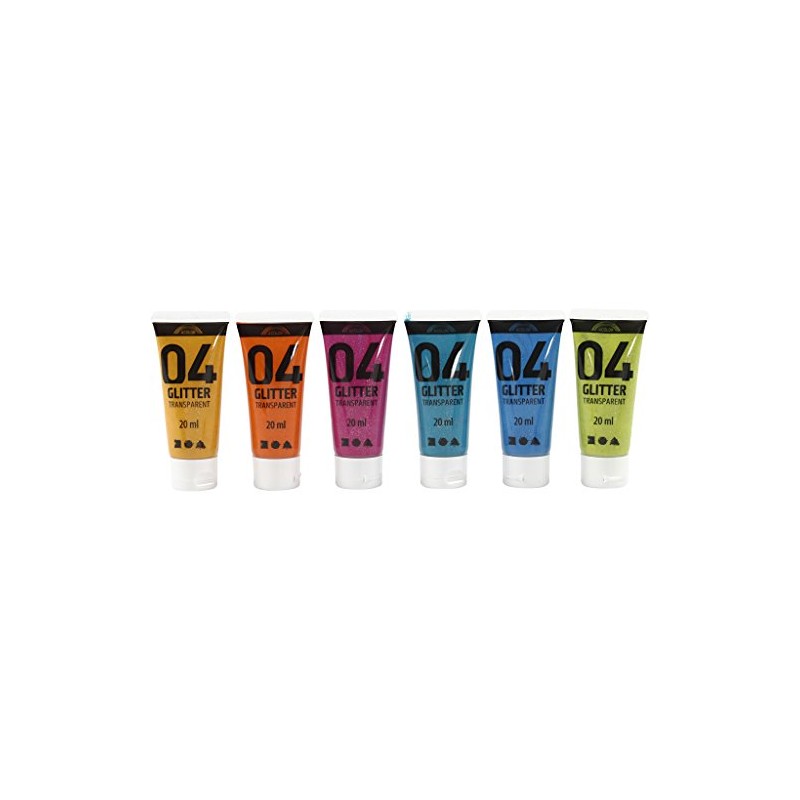 A-Color Acrylic Paint 6 x 20 ml Assorted F