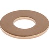 Hillman 44144 3/8-Inch Copper Flat Washer, 30-Pack