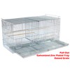 Combo: Galvanized Zinc Plated Stack & Lock Breeder Bird Flight