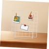 Alipis 2pcs Display Stand Tabletop Grid Display Wire Grid Display