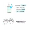 NatureWell Advanced Liquid Hand Sanitizer, 8oz (Pack of 5)