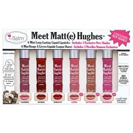 theBalm theBalm Meet Matte Hughes 6 Mini Long-Lasting Liquid Lipsticks
